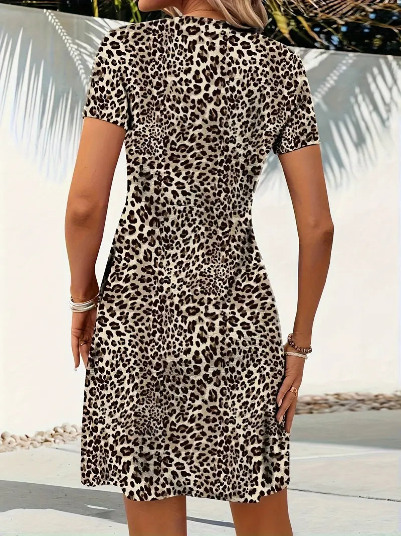 Bianka™ - Tryckt Sommardress