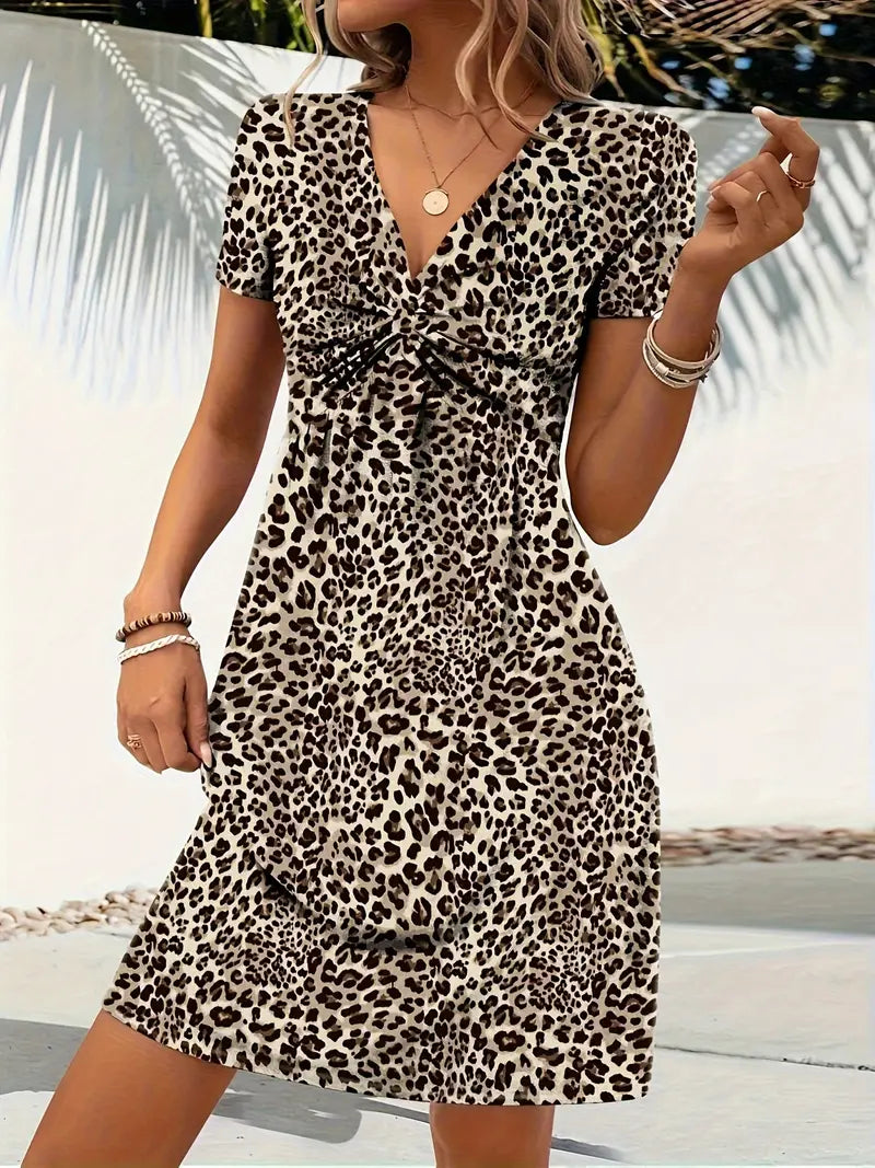 Bianka™ - Tryckt Sommardress