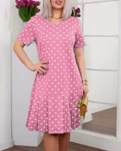 Karla™ - Polka Dot Klänning