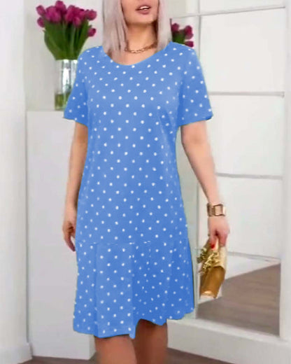 Karla™ - Polka Dot Klänning