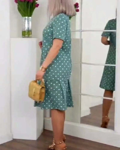 Karla™ - Polka Dot Klänning
