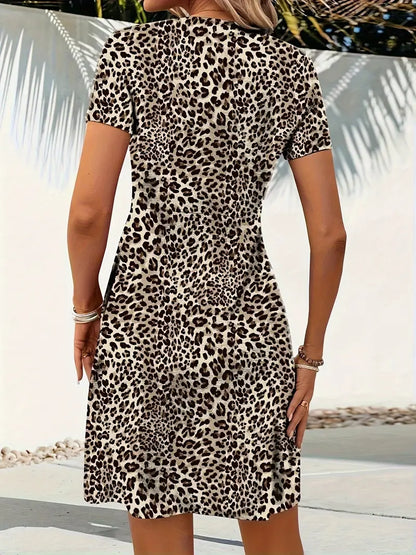 Bianka™ - Tryckt Sommardress