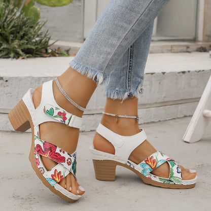 Aino™ – Retro Öppen Tå Sandaler