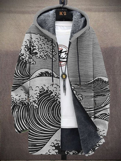 Nalha | Lyxig konstinspirerad cardigan