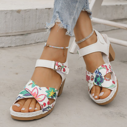 Aino™ – Retro Öppen Tå Sandaler