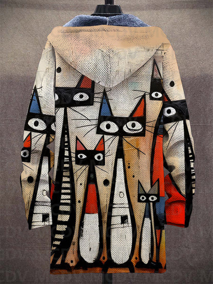 Lowanna | Lyxig konstinspirerad cardigan
