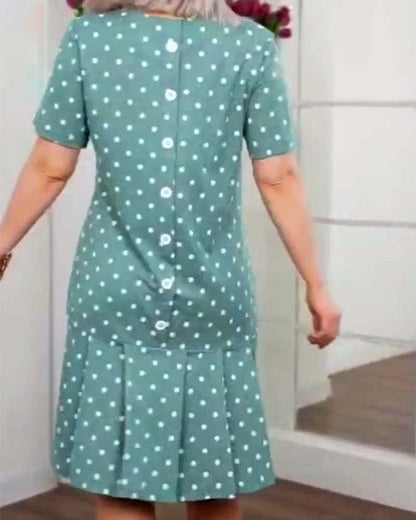 Karla™ - Polka Dot Klänning